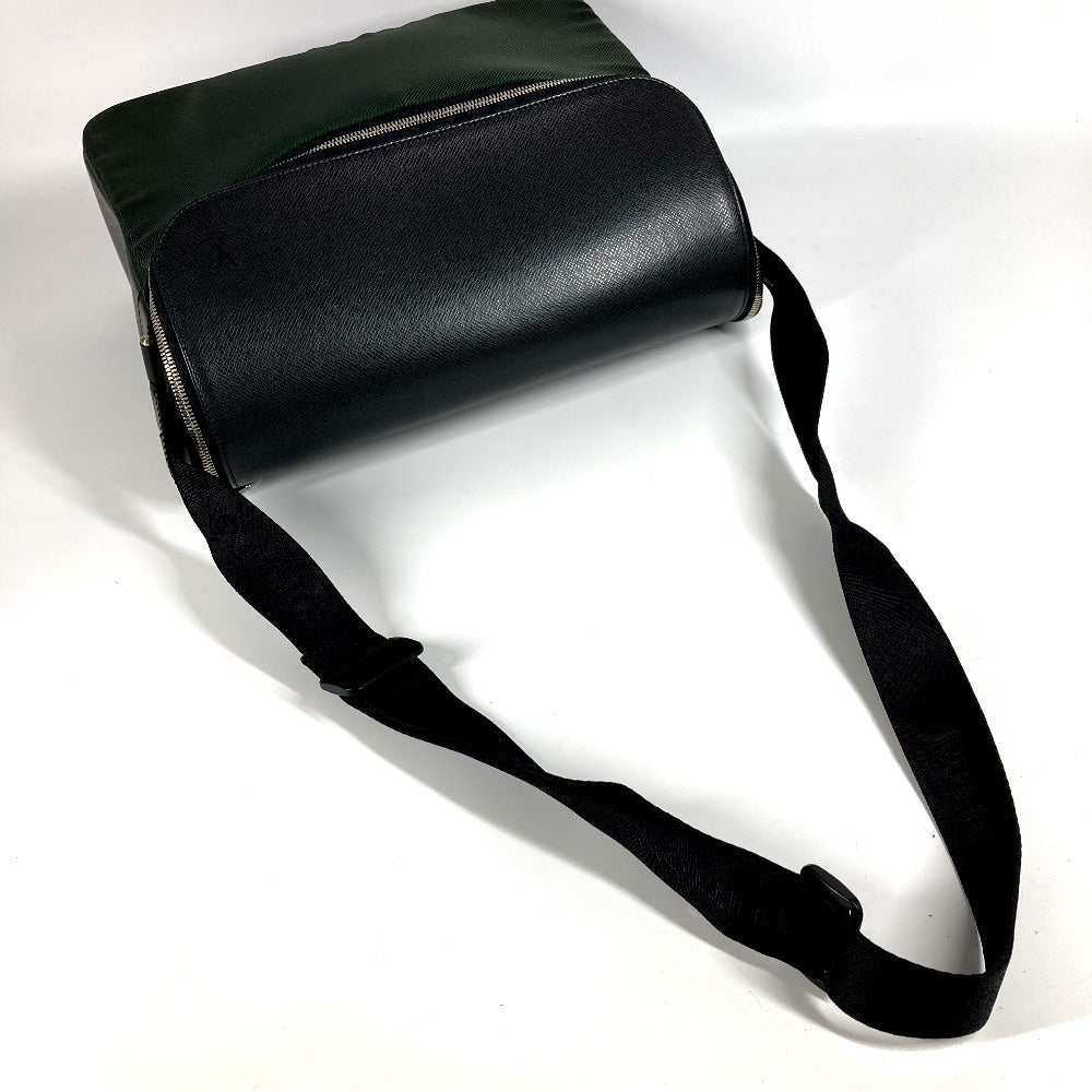 Louis Vuitton M30862 Taiga Taimir Bag Crossbody Bahu Beg Taiga Lelaki Ardoise Khaki