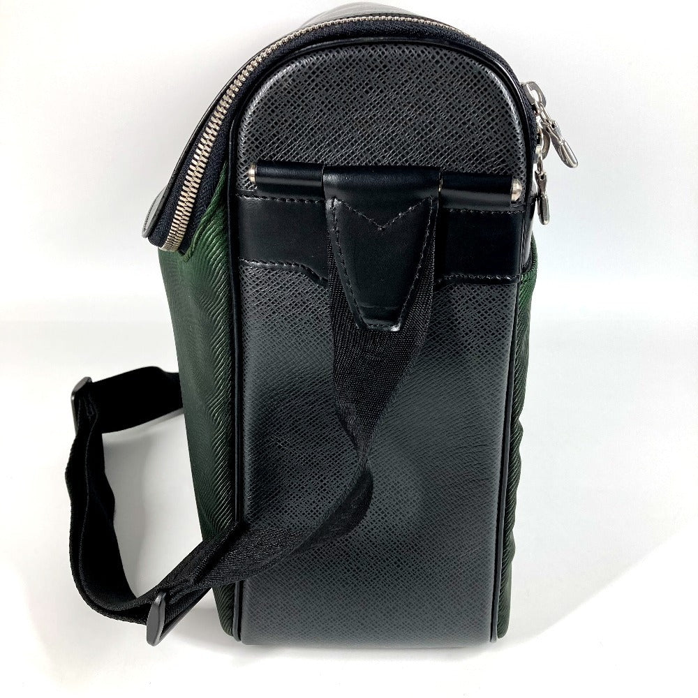 Louis Vuitton M30862 Taiga Taimir Bag Crossbody Bahu Beg Taiga Lelaki Ardoise Khaki