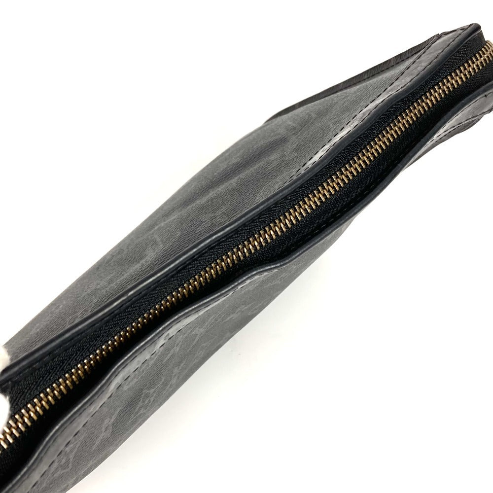 LOUIS VUITTON M61692 Monogram Eclipse Pochette Voyage MM Bag Pouch Second Bag Clutch Bag Monogram Eclipse Canvas Unisex Black