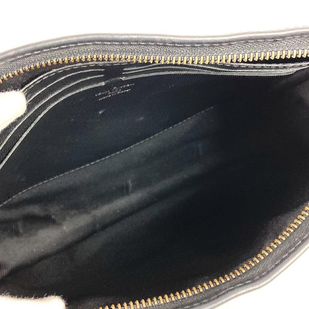 LOUIS VUITTON M61692 Monogram Eclipse Pochette Voyage MM Bag Pouch Second Bag Clutch Bag Monogram Eclipse Canvas Unisex Black