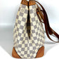 LOUIS VUITTON N51206 Damier Azur Hampstead MM Hampstead MM Bag Tote Bag Shoulder Bag Damier Azur Canvas Women's White
