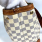 LOUIS VUITTON N51206 Damier Azur Hampstead MM Hampstead MM Bag Tote Bag Shoulder Bag Damier Azur Canvas Women's White