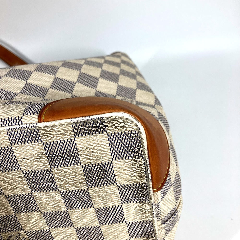LOUIS VUITTON N51206 Damier Azur Hampstead MM Hampstead MM Bag Tote Bag Shoulder Bag Damier Azur Canvas Women's White