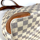 LOUIS VUITTON N51206 Damier Azur Hampstead MM Hampstead MM Bag Tote Bag Shoulder Bag Damier Azur Canvas Women's White
