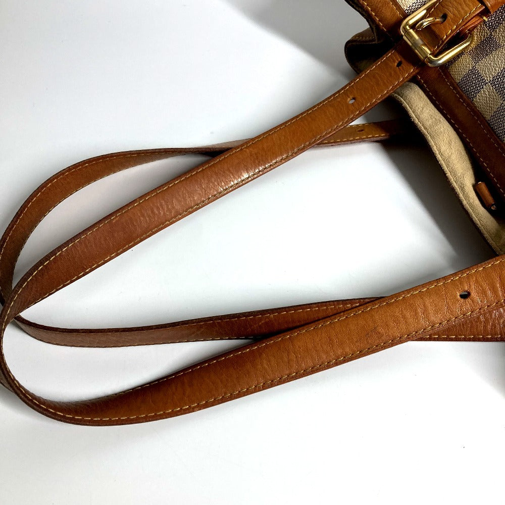 LOUIS VUITTON N51206 Damier Azur Hampstead MM Hampstead MM Bag Tote Bag Shoulder Bag Damier Azur Canvas Women's White