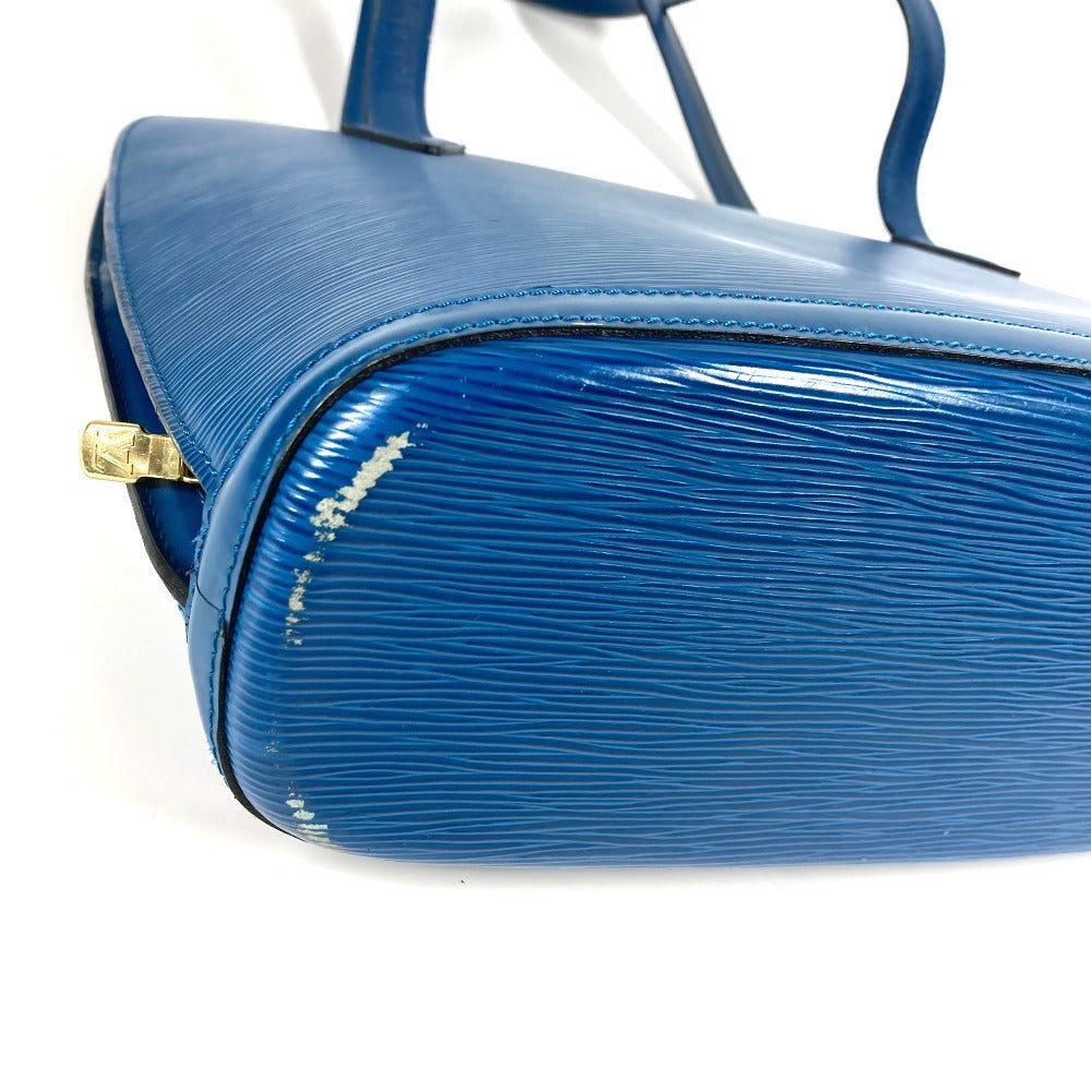 LOUIS VUITTON M52285 Epi Rusac 백 숄더 토트 백 숄더백 Epi 가죽 여성 톨레도 블루 블루