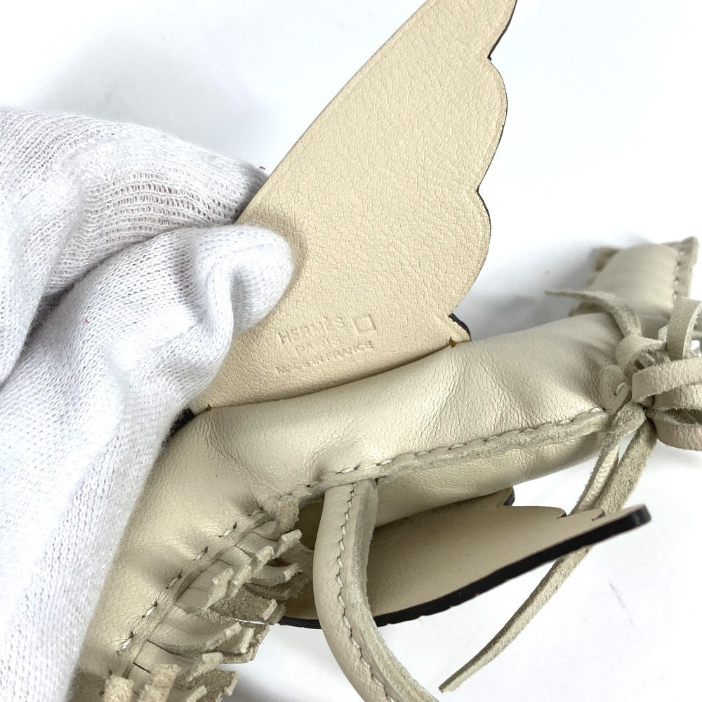 HERMES ロデオ ペガサス タッチ MM バッグチャーム 馬 チャーム アニョーミロ ユニセックス クレ/クラフト ホワイト系 - brandshop-reference