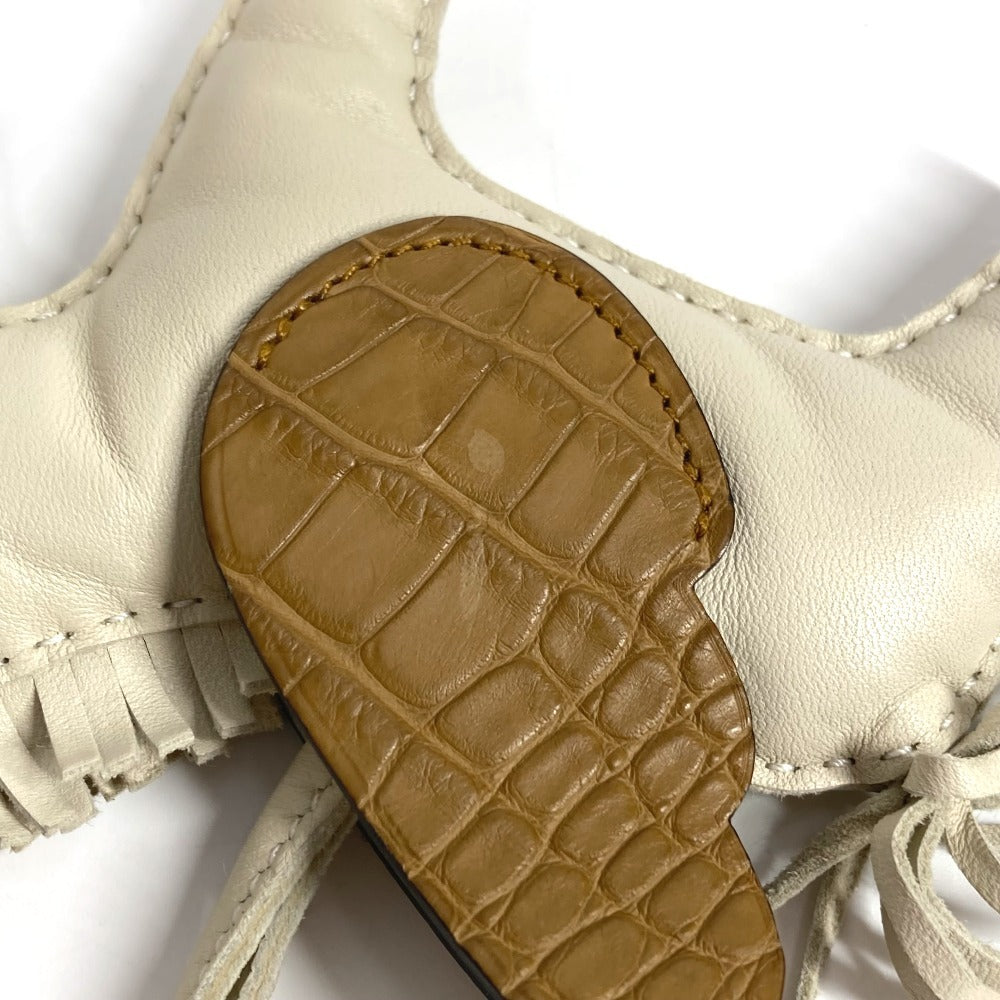 HERMES ロデオ ペガサス タッチ MM バッグチャーム 馬 チャーム アニョーミロ ユニセックス クレ/クラフト ホワイト系 - brandshop-reference