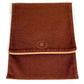 HERMES H Logo Vertical Flap Makeup Pouch, Multi-Purpose Pouch, Canvas, Unisex, Brown