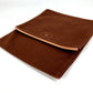 HERMES H Logo Vertical Flap Makeup Pouch, Multi-Purpose Pouch, Canvas, Unisex, Brown