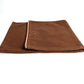 HERMES H Logo Vertical Flap Makeup Pouch, Multi-Purpose Pouch, Canvas, Unisex, Brown