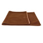 HERMES H Logo Vertical Flap Makeup Pouch, Multi-Purpose Pouch, Canvas, Unisex, Brown