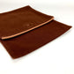 HERMES H Logo Vertical Flap Makeup Pouch, Multi-Purpose Pouch, Canvas, Unisex, Brown