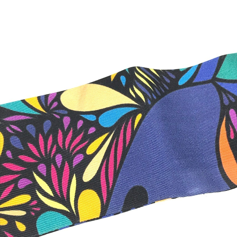 HERMES Twilly Silk Scarf for Women in Multicolor