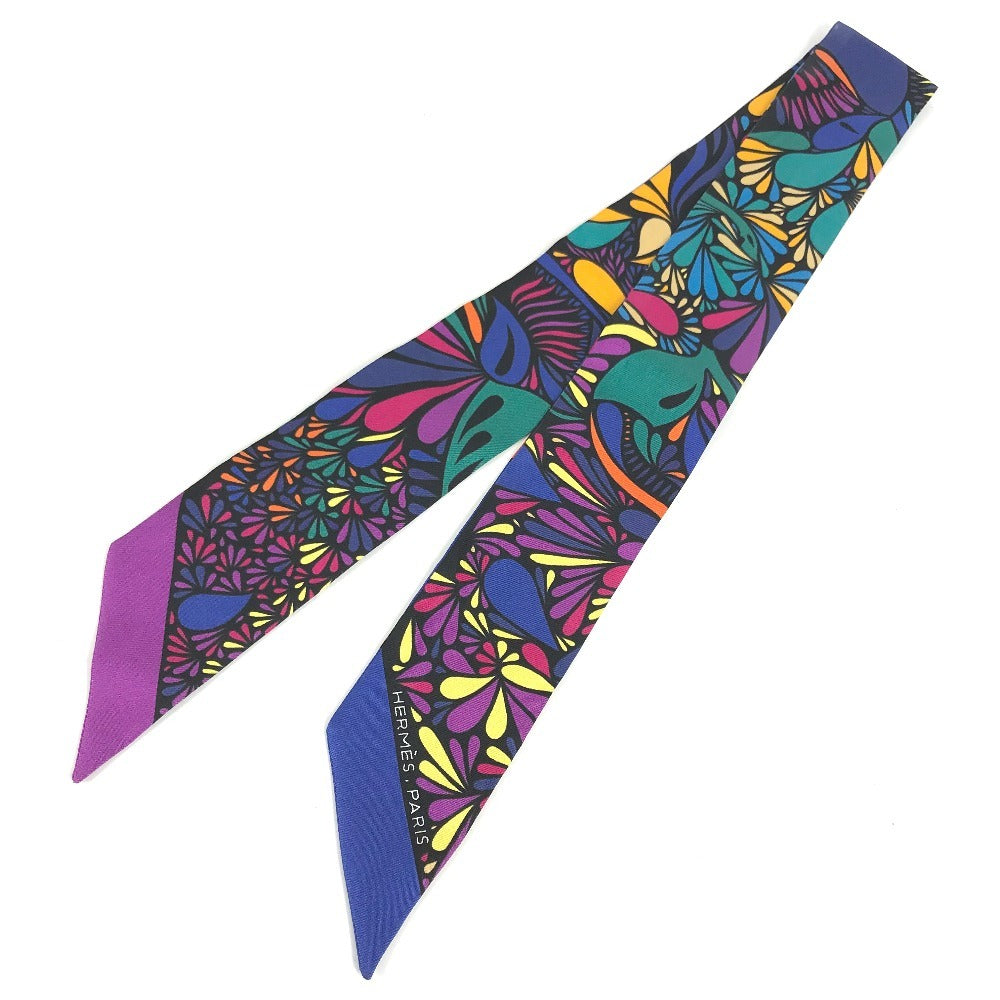 HERMES Twilly Twilly Twilly Scarf Silk Ladies Multicolor