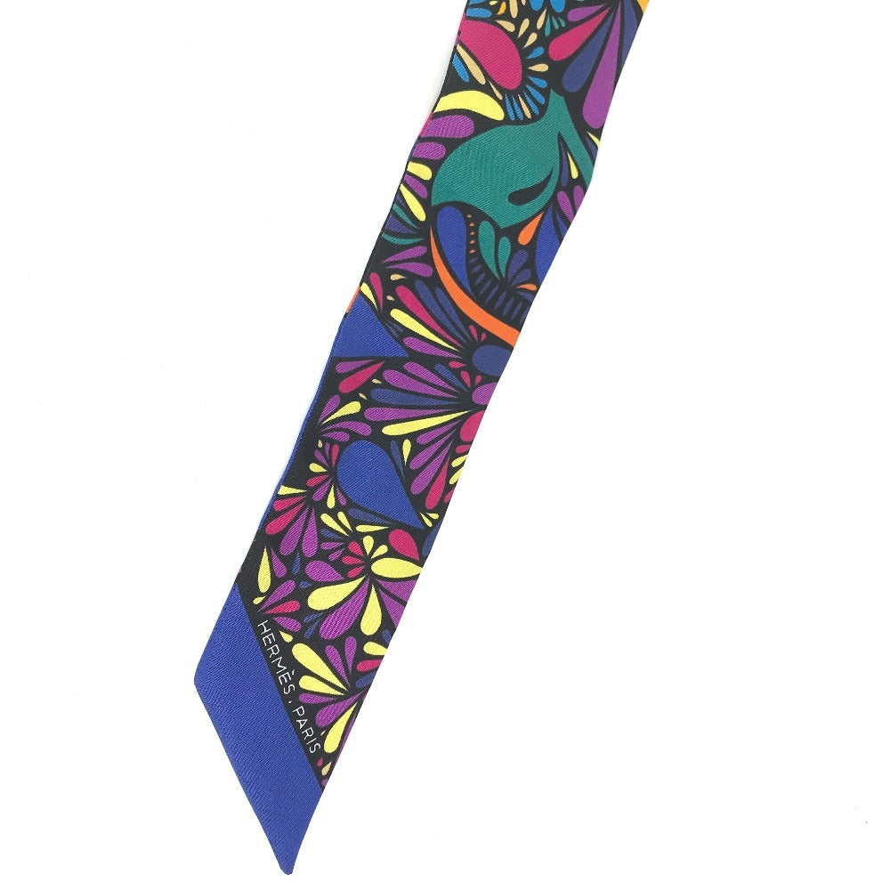 HERMES Twilly Twilly Twilly Scarf Silk Ladies Multicolor