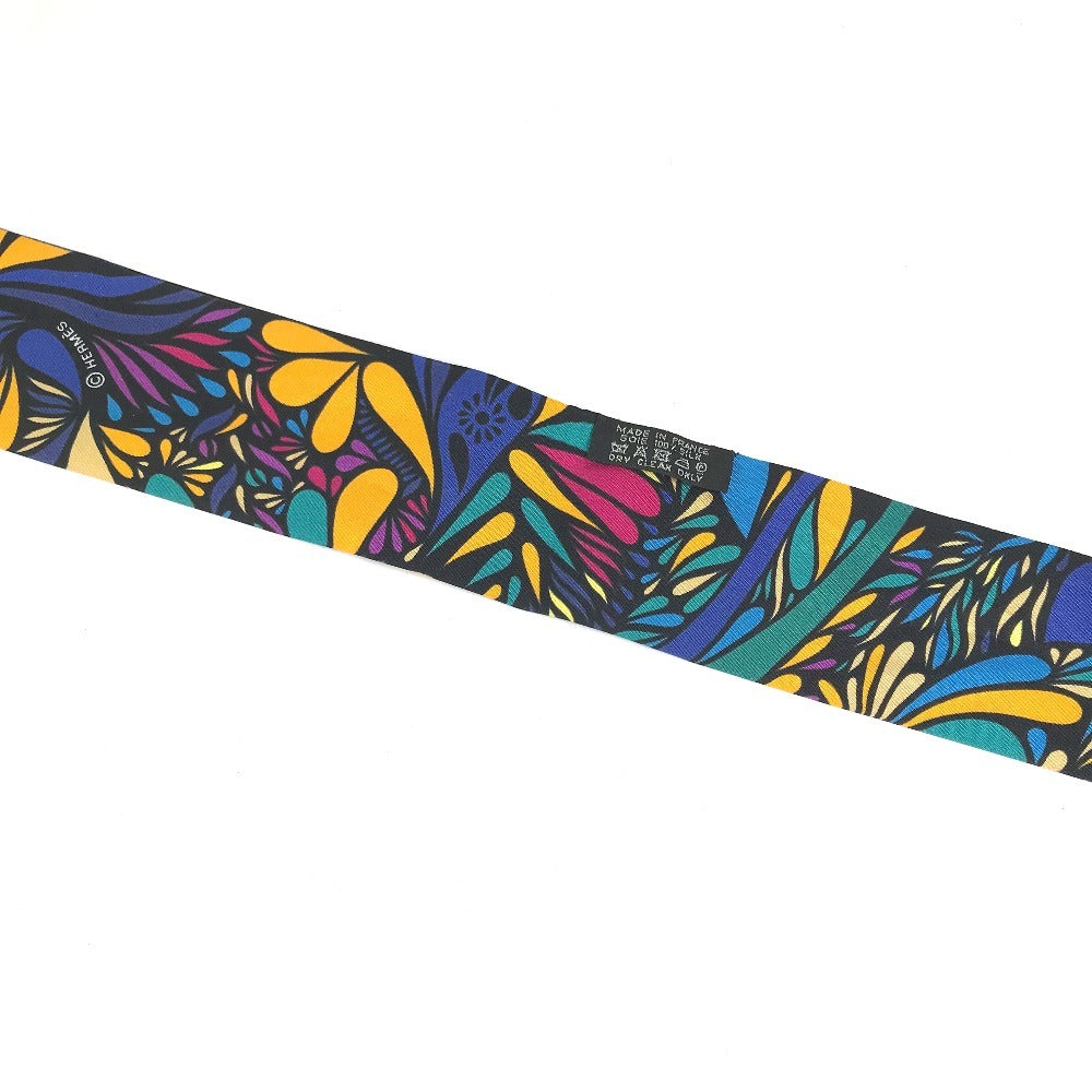 HERMES Twilly Silk Scarf for Women in Multicolor
