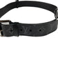 LOUIS VUITTON M0179V Monogram Eclipse Suntulle Signature Chain 35MM Chain Belt Monogram Eclipse Canvas Men's Black