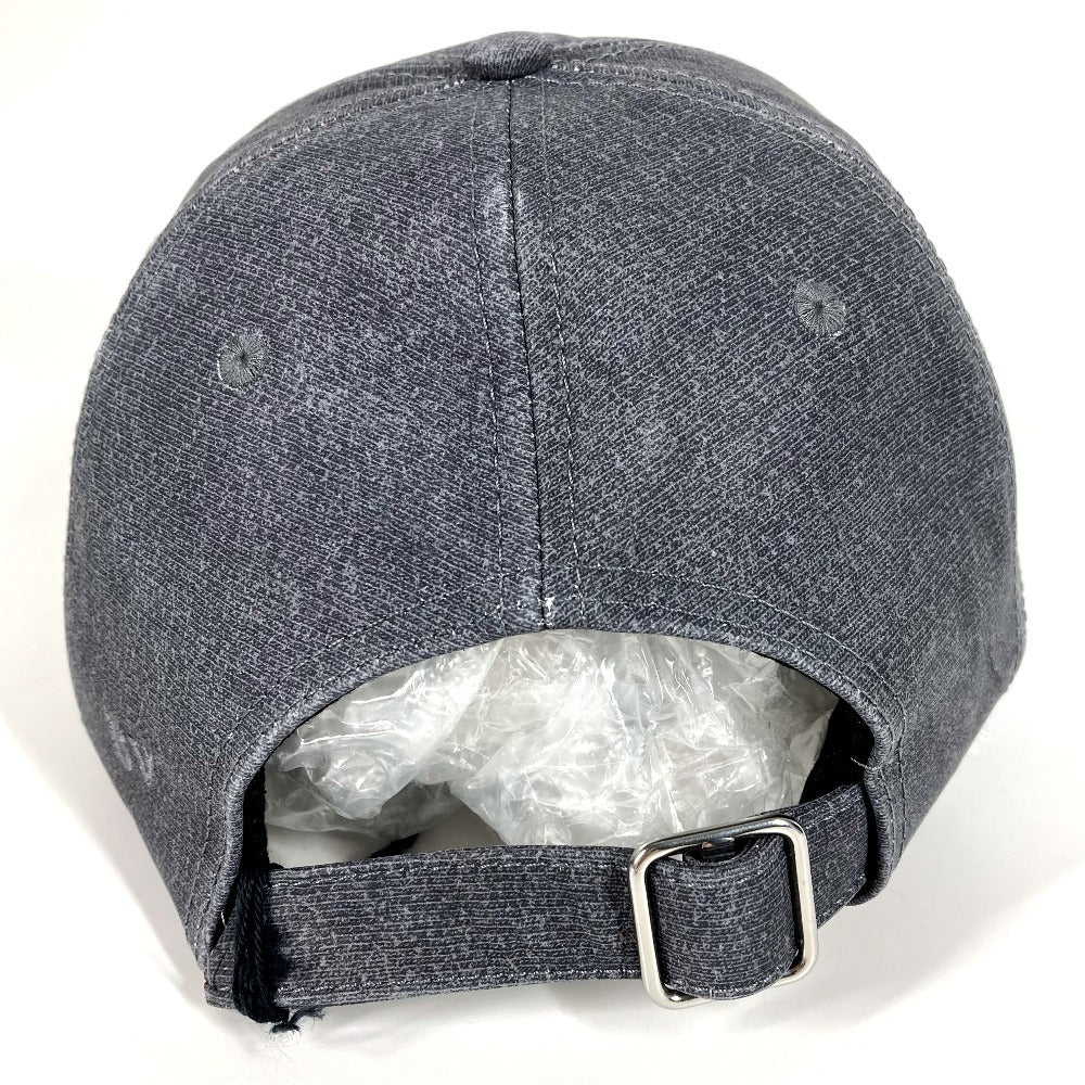 BOTTEGA VENETA 739329 BV Logo Hat Cap Baseball Cap Polyester Unisex Gray