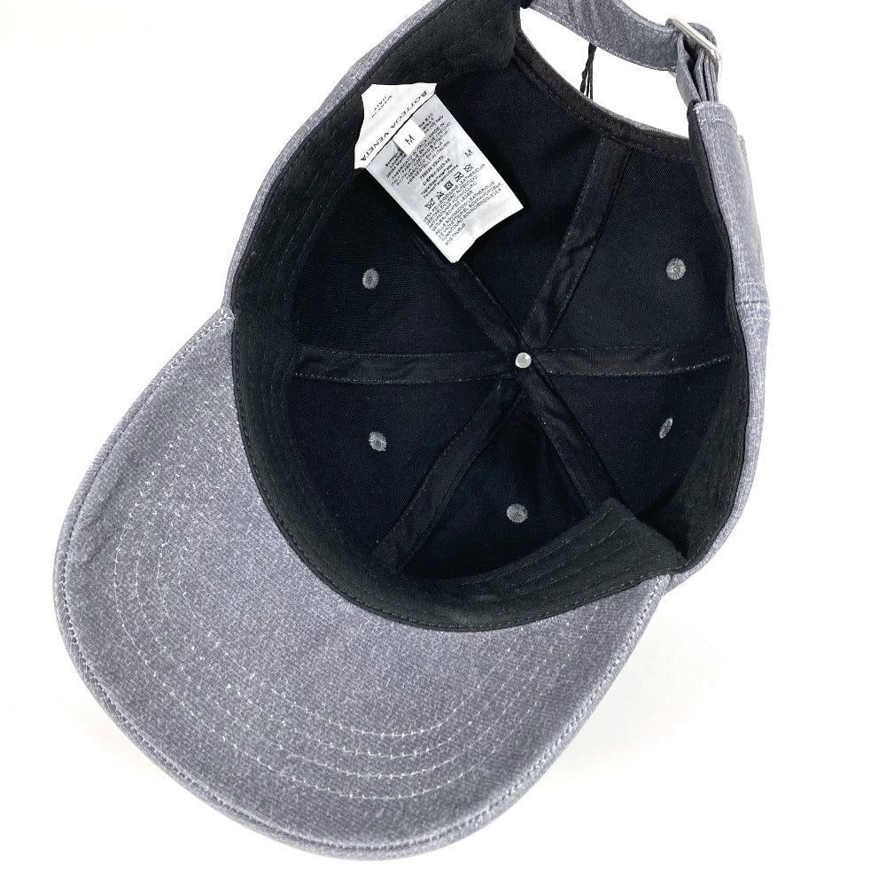 BOTTEGA VENETA 739329 BV Logo Hat Cap Baseball Cap Polyester Unisex Gray