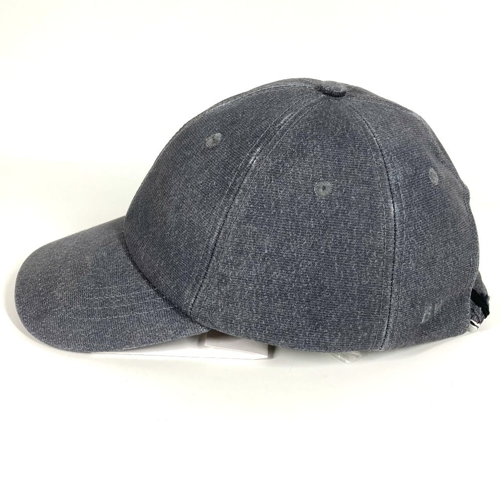 BOTTEGA VENETA 739329 BV Logo Hat Cap Baseball Cap Polyester Unisex Gray
