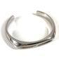 HERMES Delta Cuff Bangle Accessory Bangle SS Women's Silver