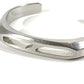 HERMES Delta Cuff Bangle Accessory Bangle SS Women's Silver