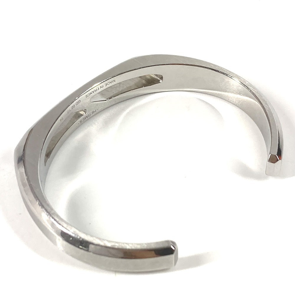 HERMES Delta Cuff Bangle Accessory Bangle SS Women's Silver