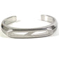 HERMES Delta Cuff Bangle Accessory Bangle SS Women's Silver