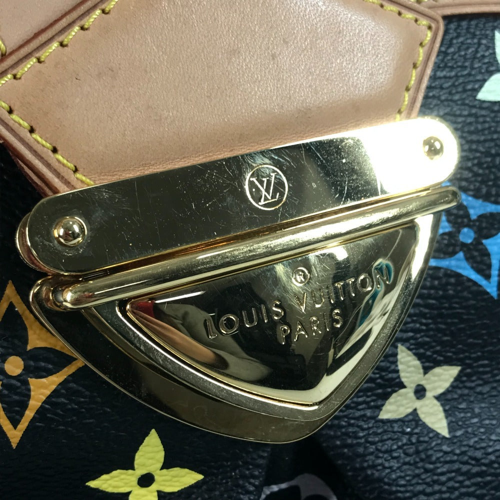 LOUIS VUITTON M40124 モノグラムマルチカラー ウルスラ カバン 肩掛け トートバッグ ショルダーバッグ モノグラムマルチカラーキャンバス ユニセックス ノワール ブラック