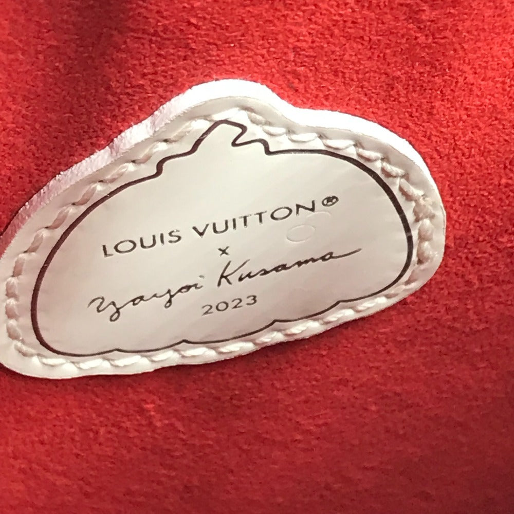 LOUIS VUITTON モノグラムアンプラント LV×YK 草間彌生 ネオノエ 斜め掛け カバン 巾着 2WAYバッグ ハンドバッグ 水玉 ショルダーバッグ モノグラムアンプラントレザー レディース レッド