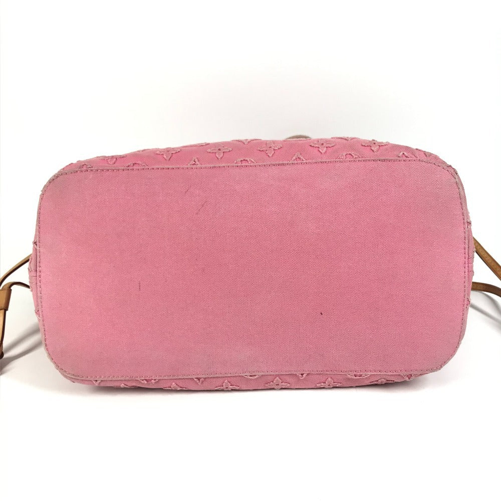 LOUIS VUITTON M40834 モノグラム・ストーン ネヴァーフルMM カバン 肩掛け トートバッグ ショルダーバッグ レザー/キャンバス レディース ローズ ピンク