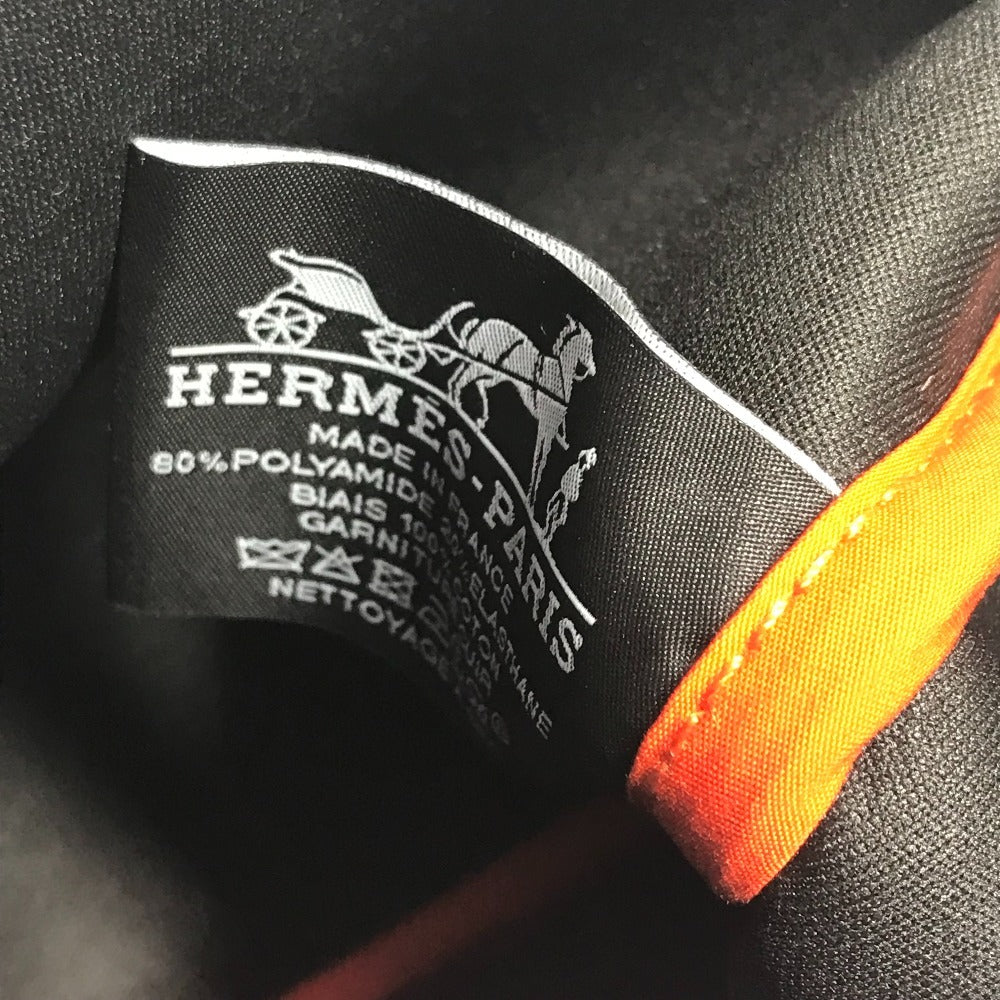 HERMES レオパード 豹 ヒョウ ネオバンPM ネオバン PM クラッチバッグ カバン メイクポーチ マルチポーチ ポーチ ナイロン レディース ピンク