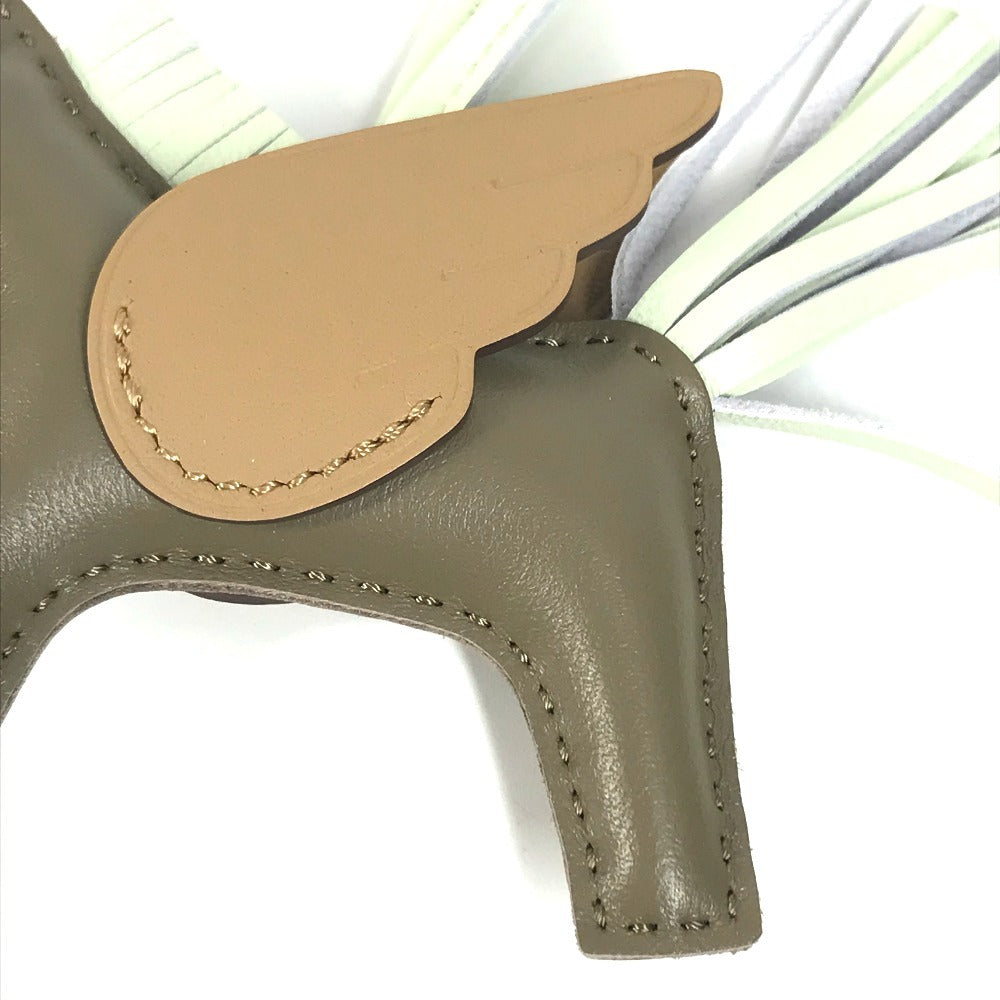 HERMES ペガサスPM ペガサス PM バッグチャーム チャーム アニョーミロ レディース ビズキュイ/エトゥープ ブラウン系