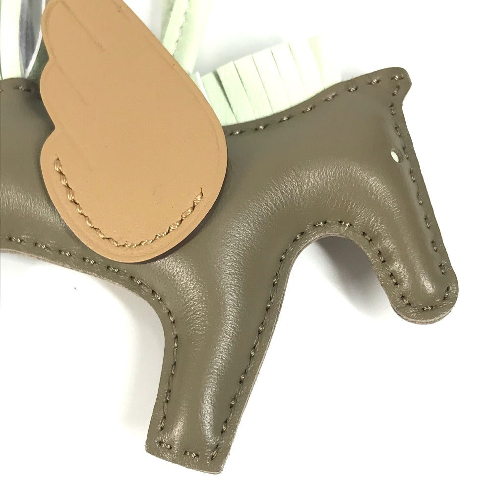 HERMES ペガサスPM ペガサス PM バッグチャーム チャーム アニョーミロ レディース ビズキュイ/エトゥープ ブラウン系