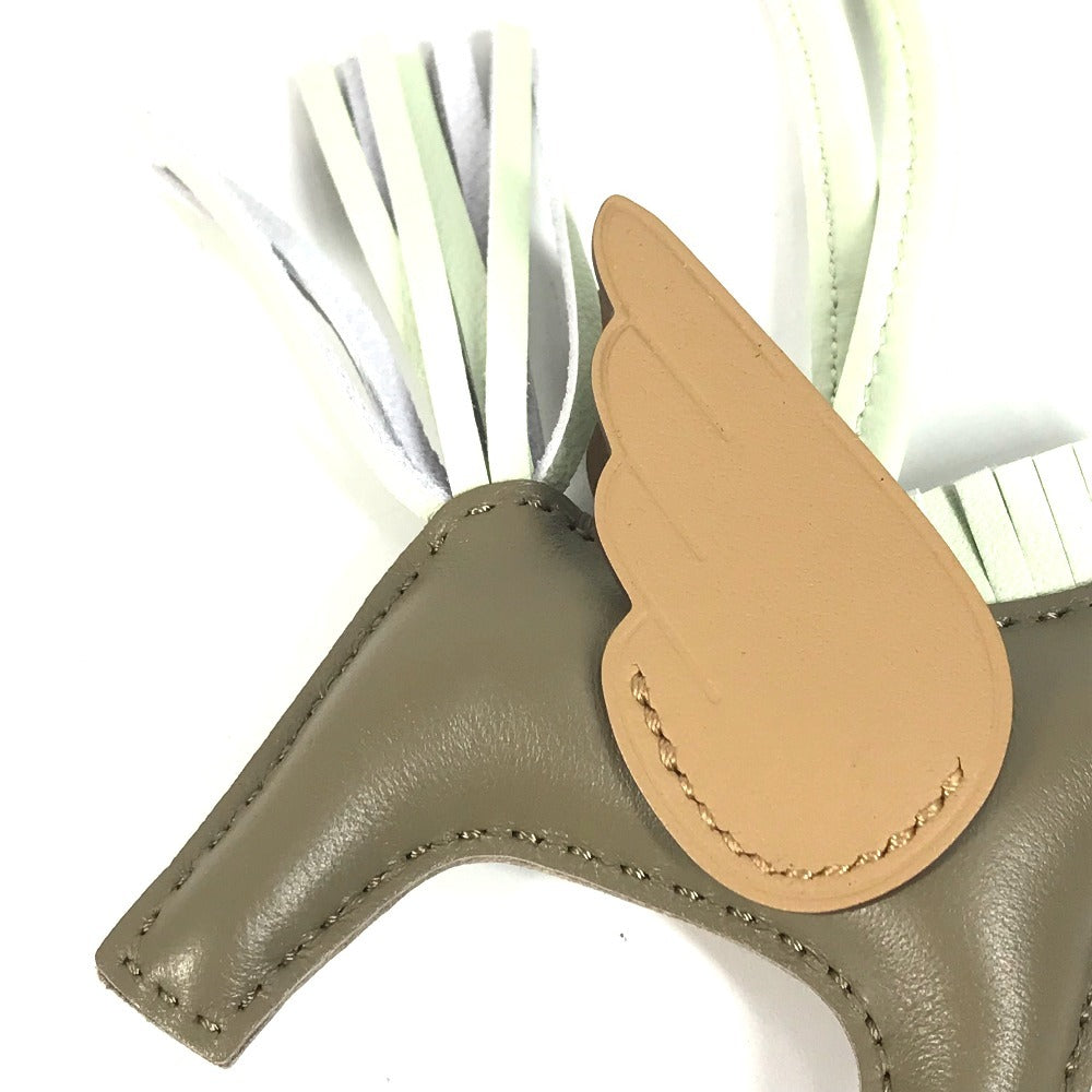 HERMES ペガサスPM ペガサス PM バッグチャーム チャーム アニョーミロ レディース ビズキュイ/エトゥープ ブラウン系
