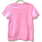 MONCLER ロゴ MAGLIA MANICHE CORTE アパレル 半袖 トップス 丸首 半袖Ｔシャツ コットン レディース ピンク