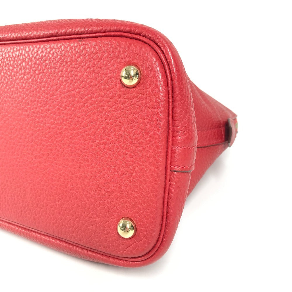 HERMES ボリード35 ボリード 35 2WAYバック ショルダーバック トートバッグ ハンドバッグ トリヨンクレマンス レディース ルージュ レッド