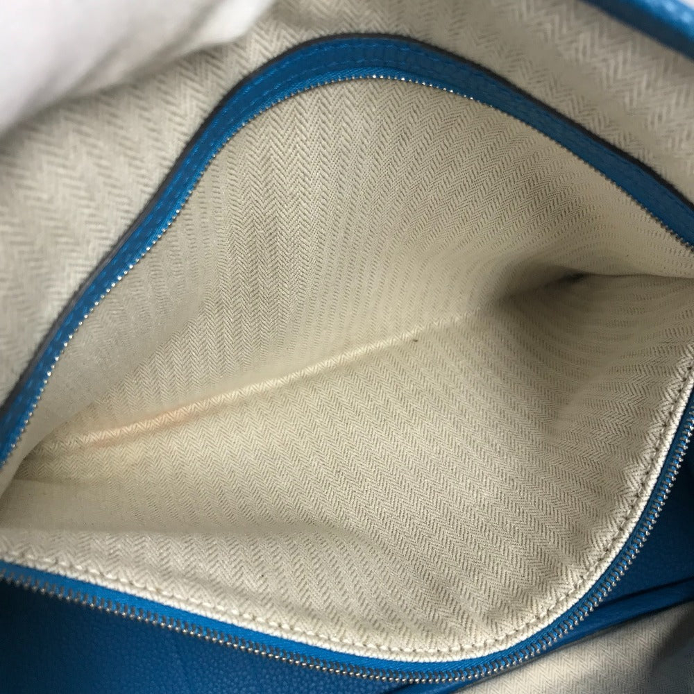 HERMES ガーデンパーティー PM ガーデンパーティPM 36 カバン ハンドバッグ バイカラー 肩掛け ショルダーバッグ トートバッグ ネゴンダ ユニセックス ブルー