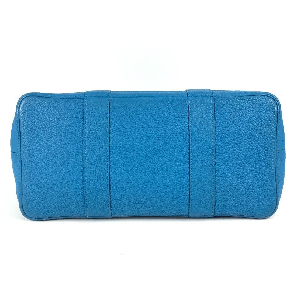 HERMES ガーデンパーティー PM ガーデンパーティPM 36 カバン ハンドバッグ バイカラー 肩掛け ショルダーバッグ トートバッグ ネゴンダ ユニセックス ブルー