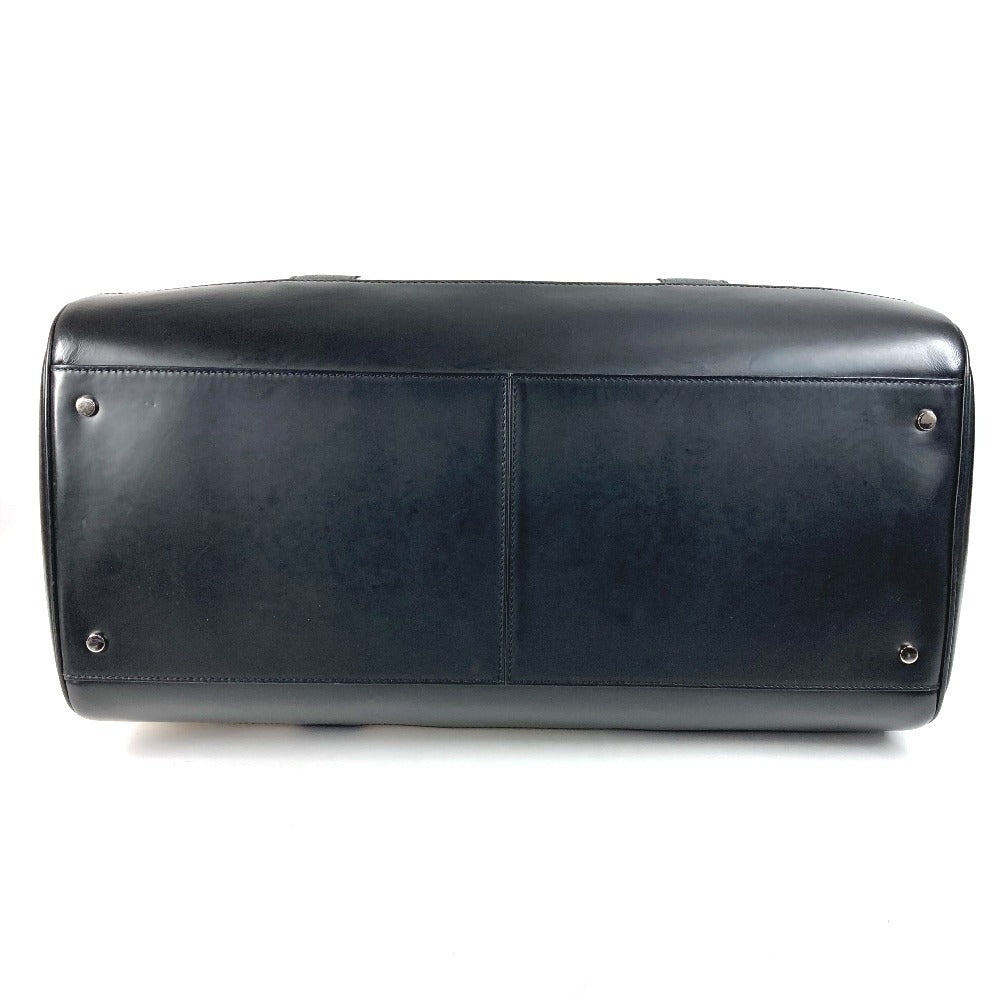 BALENCIAGA 392010 ロゴ 旅行バッグ カバン トラベルバッグ ボストンバッグ レザー/キャンバス ユニセックス ブラック