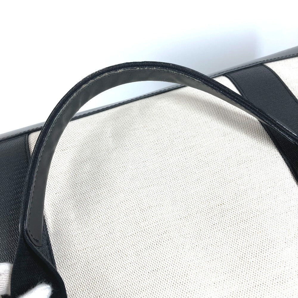 BALENCIAGA 392010 ロゴ 旅行バッグ カバン トラベルバッグ ボストンバッグ レザー/キャンバス ユニセックス ブラック