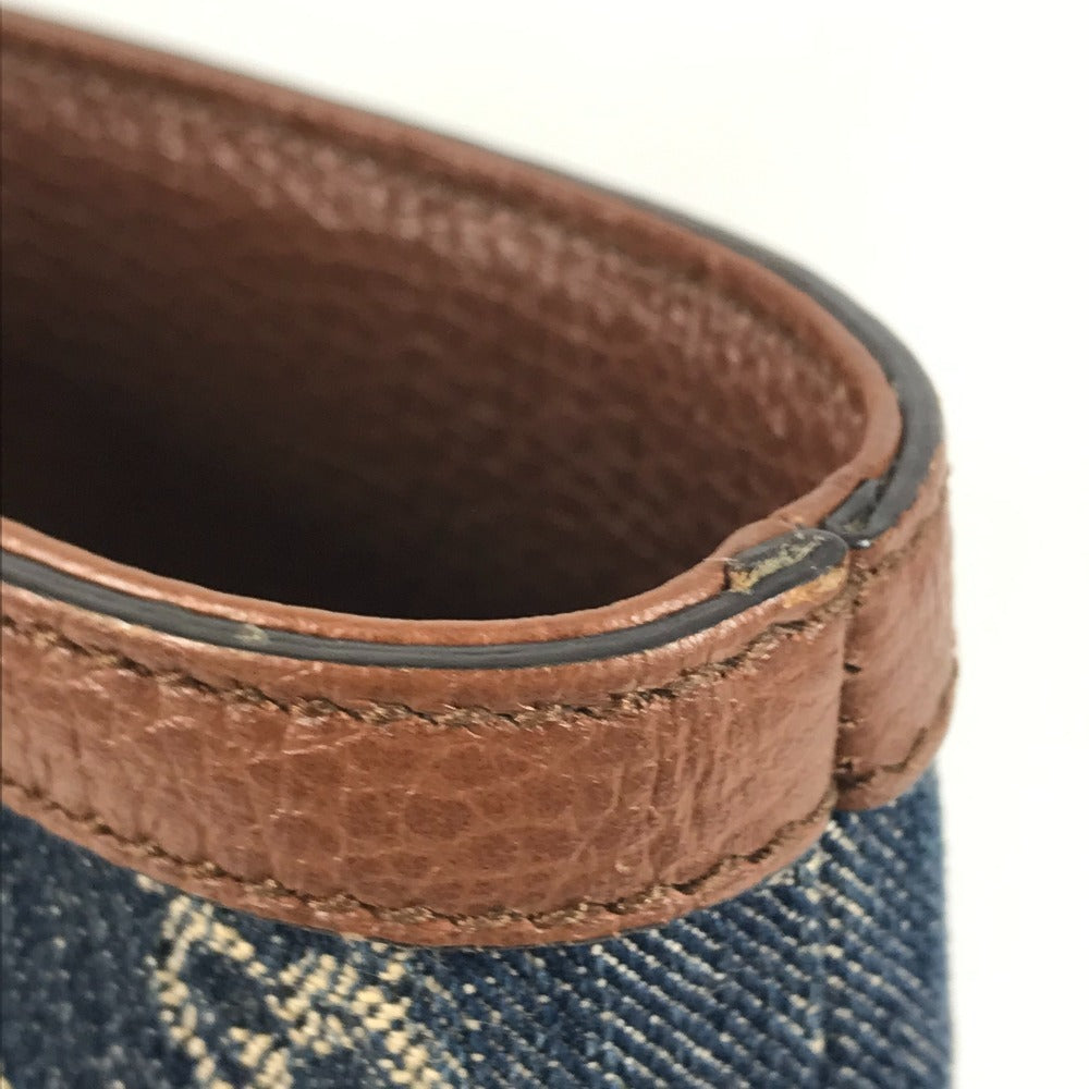 GUCCI 631685 デニム オーバーチュア OUVERTURE オフィディア GG ミディアム カバン 肩掛け トートバッグ ショルダーバッグ デニム ユニセックス ブルー