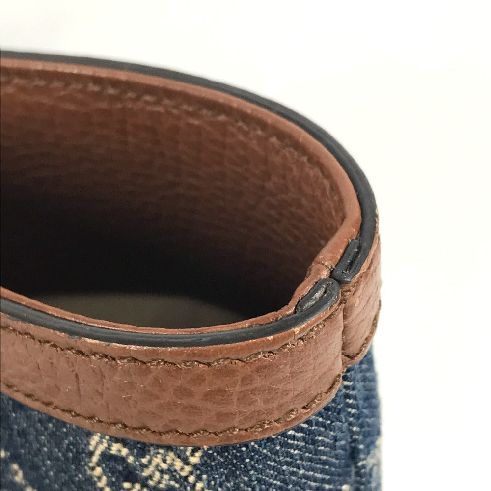 GUCCI 631685 デニム オーバーチュア OUVERTURE オフィディア GG ミディアム カバン 肩掛け トートバッグ ショルダーバッグ デニム ユニセックス ブルー