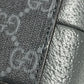 GUCCI 725341 GGスプリーム カットアウト インターロッキングG カバン 斜め掛け ポシェット ショルダーバッグ GGスプリームキャンバス ユニセックス グレー