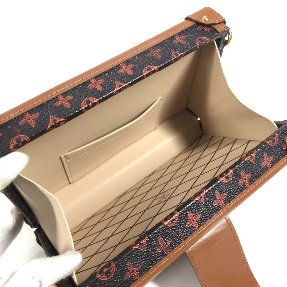 LOUIS VUITTON M44407 モノグラムキャットグラム プティット･マルNM プティットマルNM カバン クラッチバッグ 2WAYバッグ ショルダーバッグ モノグラムキャンバス ユニセックス ブラウン