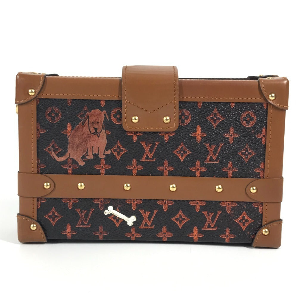LOUIS VUITTON M44407 モノグラムキャットグラム プティット･マルNM プティットマルNM カバン クラッチバッグ 2WAYバッグ ショルダーバッグ モノグラムキャンバス ユニセックス ブラウン