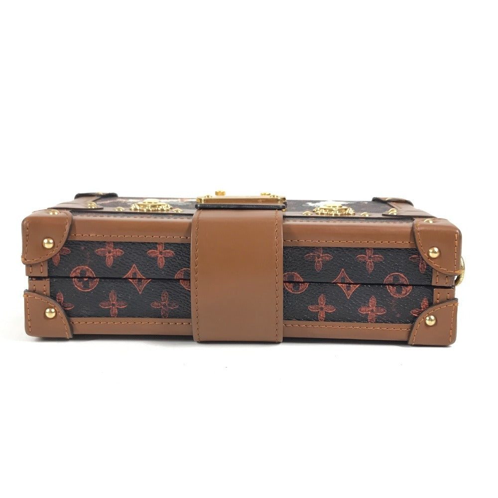 LOUIS VUITTON M44407 モノグラムキャットグラム プティット･マルNM プティットマルNM カバン クラッチバッグ 2WAYバッグ ショルダーバッグ モノグラムキャンバス ユニセックス ブラウン