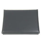 HERMES Bifold Calvi Duo Card Case, Coin Purse, Wallet, Business Card Holder, Pass Case, Coin Case, Evercolor, Unisex, Ardoise, Dark Gray