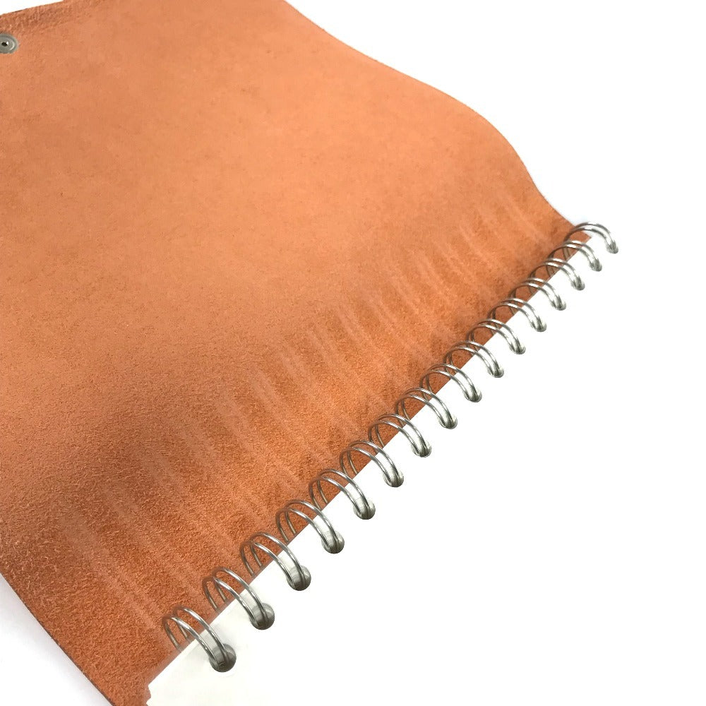 HERMES リフィル付き ユリスMM ユリス MM ノートカバー ケース ステーショナリー メモ帳 手帳カバー トリヨンクレマンス ユニセックス オレンジ